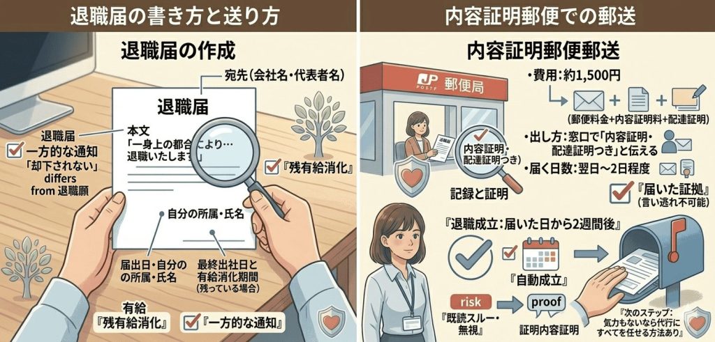 退職の電話が怖いなら、しなくていい——代わりの伝え方4つ 4