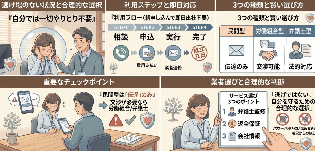 「怖い」のは正常——退職を言えないまま3年経った人の話 3